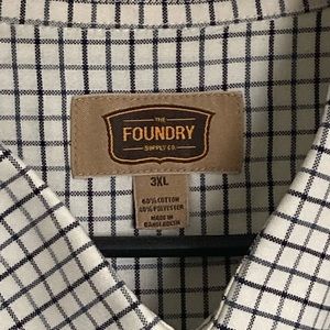 The Foundry Supply Company button down shirt